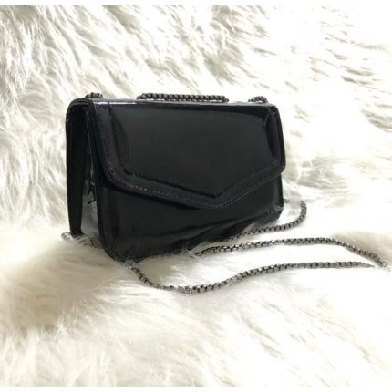 Bolsa Camelia feminina de ombro espelhada balada com alça transversal - Preto